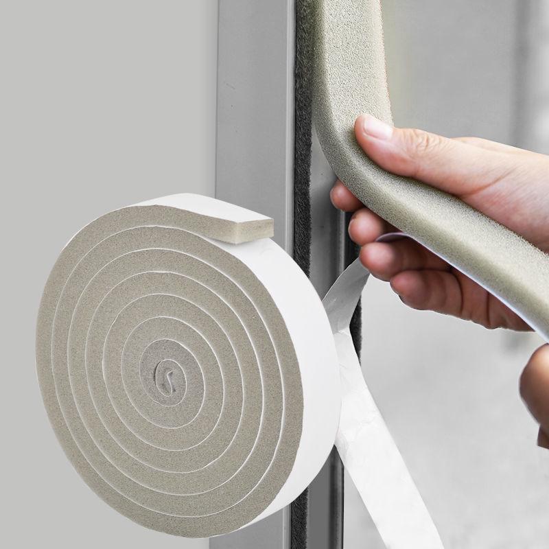 Self-Adhesive PU Sponge Strip: Dustproof, Windproof, Soundproof Sealing for Doors and Windows