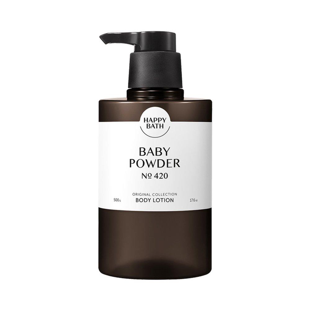 HAPPY BATH Original Collection Body Lotion Baby Powder 500g