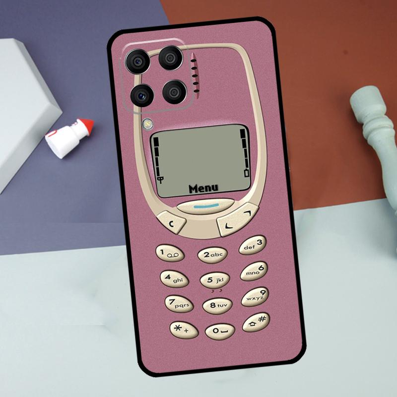 Retro Mobile Phone For Samsung Galaxy M15 M35 M55 M14 M34 M54 M13 M23 M33 M53 M31 M51 M20 M22 M52 M16 M06 Case