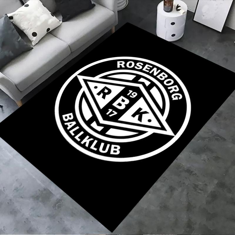 Rosenborg Ballklubb Carpet Rug for Living Room Bedroom Home Sofa Decoration,Kids Play Non-slip Floor Mat