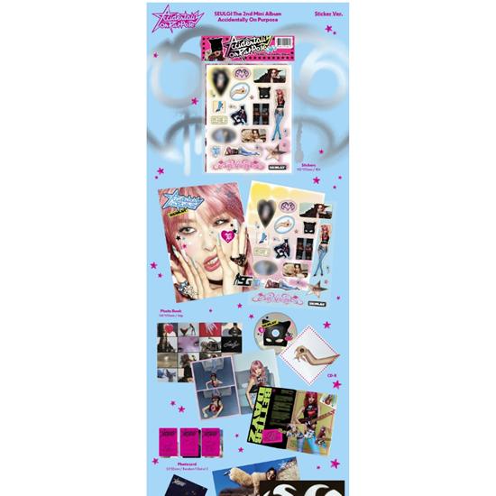 SEULGI - Red Velvet 2nd Mini Album - ?Accidentally On Purpose (Sticker Ver.) - Release Date  2025-03-10