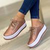 Fashion Women Sneakers Non Slip Casual Vulcanize Shoes Platform Casual Sport Shoes Women Plus Size Lace Up Sneakers Zapatos De Mujer