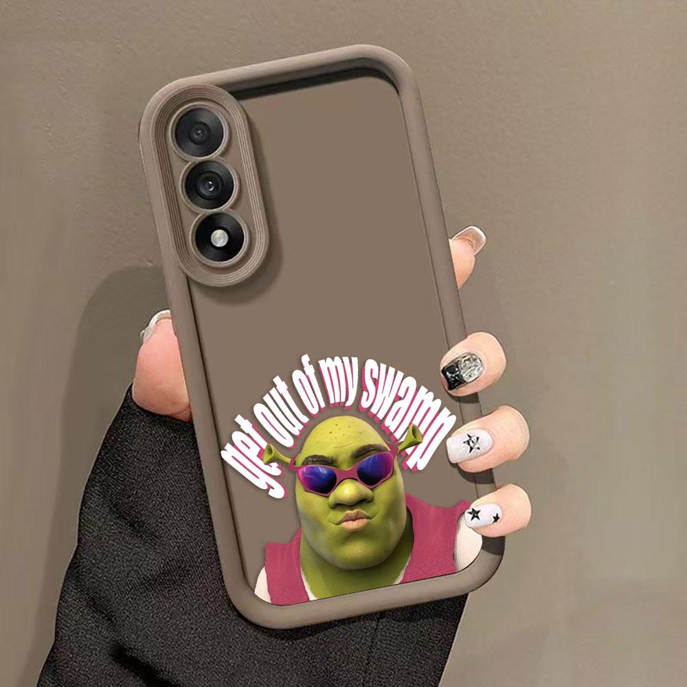 Funny Movie Shrek Cover Phone Case For HONOR 600 400 90 LITE 300 200 70 50 20 10I 9X 8X PRO DIY Case Shell Funda Capa Coque