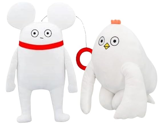 

Nice to meet Super BIG Plush Toy Mouse Chicken Chicken Set of 2 Official you, I m Matsuo. & (Mouse approx. 50cm, approx. 33cm)