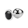 3PCS Multi Size Metal Diamond Anal Buttplug Toys for Men Women Couples Anal Expanders Sm Adult Sex Toys Gay Extreme Sex Bdsm Sex
