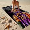 Great Basketball Player Fashion Beach Towel: Ideal for Summer Adventures Soft, Absorbent and Quick Drying Suitable for Swimming and Bathing