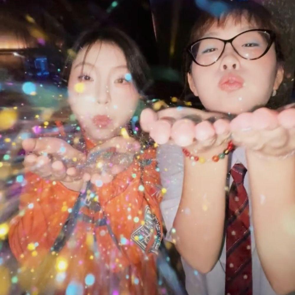 Colorful Nail Glitter Set Sparkle Pigments Powder Simulated Fireworks Glitter Powder Girl