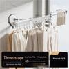 Folding Balcony Suction Cup Clothes Drying Rack