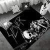 Thrash Metal Band S-Slayers Floor Mat Soft Thickened Flannel Door Mat Non-Slip Living Room Rug Home Decor