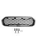 Front Bumper Grill Grille Fit Ford Ranger T8 2019-2023 Black W/LED Light