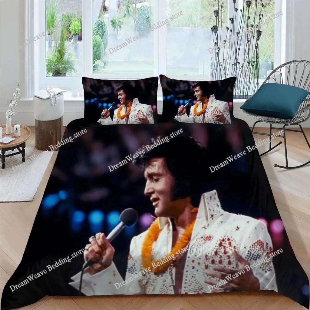 Pościel Michael Jackson Zestaw Wykwintnej Pościeli Poszewka na Kołdrę Zestaw Kołdry Zestaw Pościeli Luksusowy Prezent Urodzinowy741