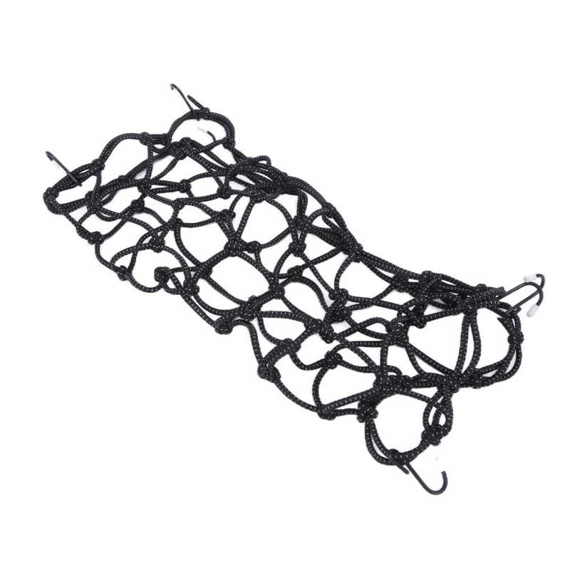 Motorcycle Cargo Net Motorcycle Helmet Mesh Latex Filament for Electric Vehicles Sports Cars Off‑Road Motorcycle Luggage