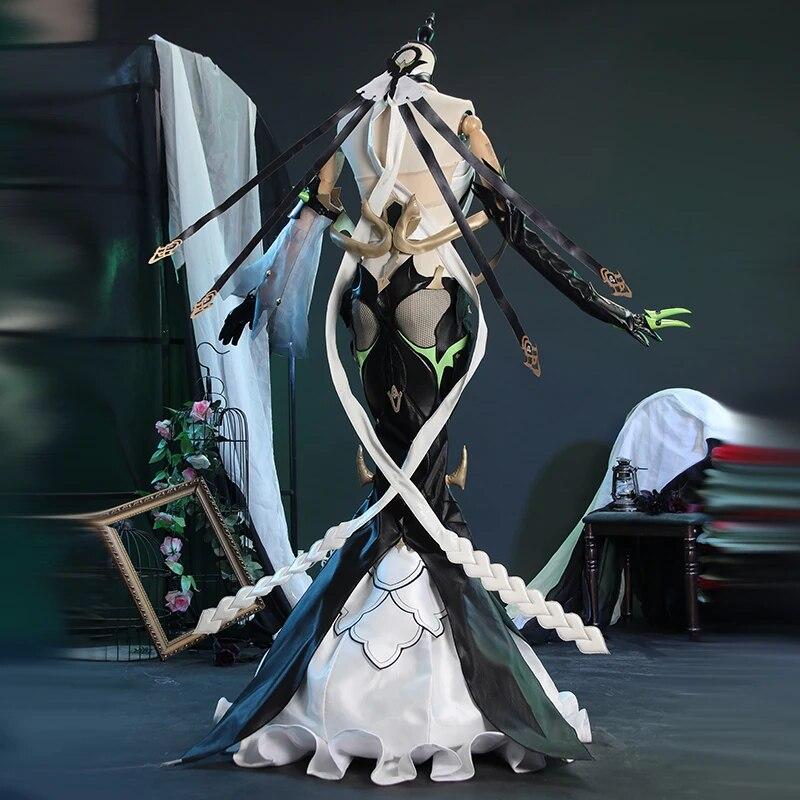 Game  Impact 3 Mobius Cosplay Costumes Women Sexy Dress Outfit Halloween Party Unifrom Cosplay Set