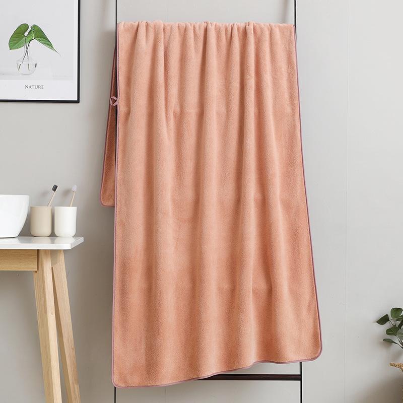 Towels are more absorbent than pure cotton, thickened, and large towels are soft and do not shed hair. Bath towels for men and women