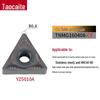 CNC Lathe Double-Sided TNMG160404/08 Triangular Insert for OD/ID Clamping