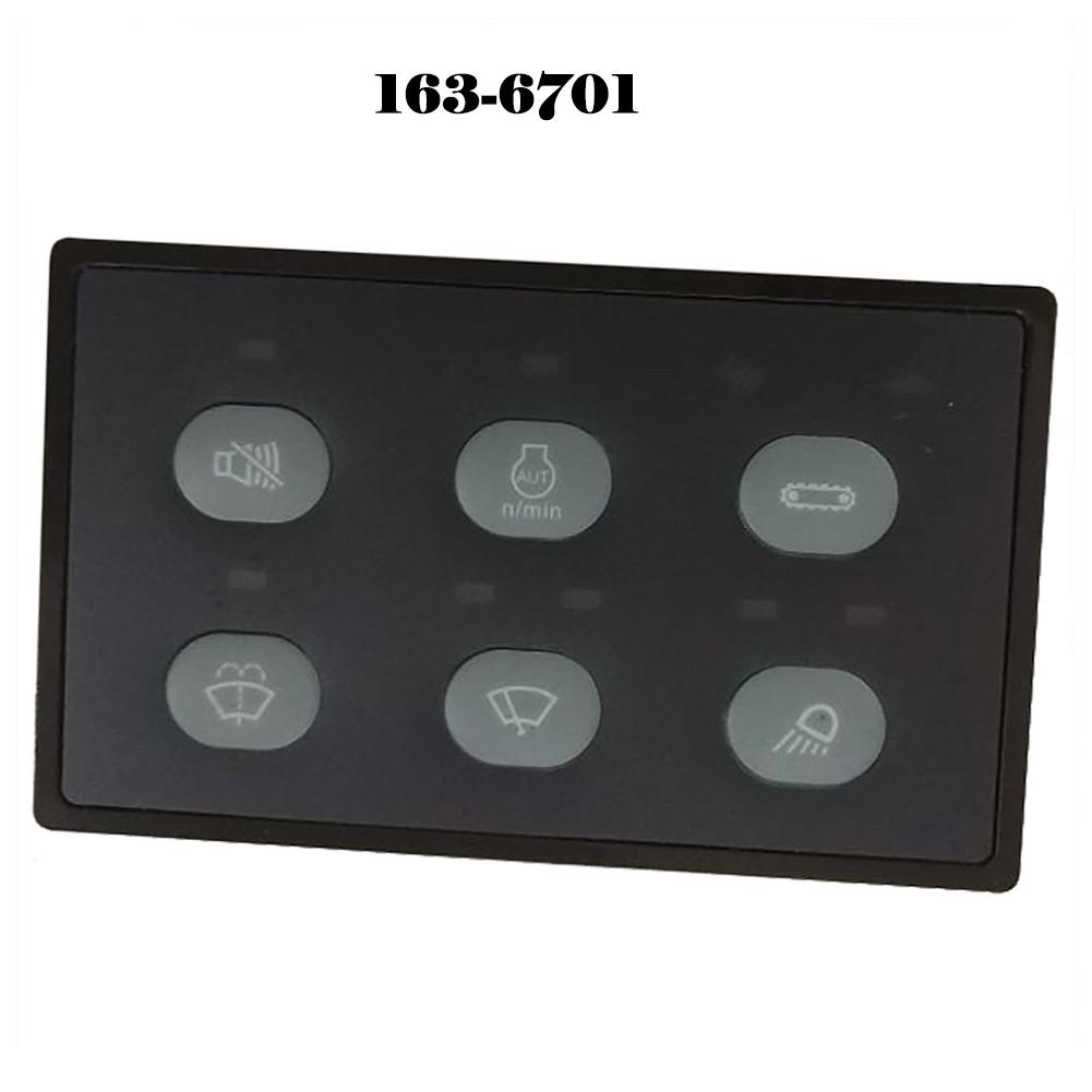 1x Head Lamp For CAT Excavator Wiper Controller 163-6701 1636701 320C E320C Correct Connector Direct Installation China Mainland