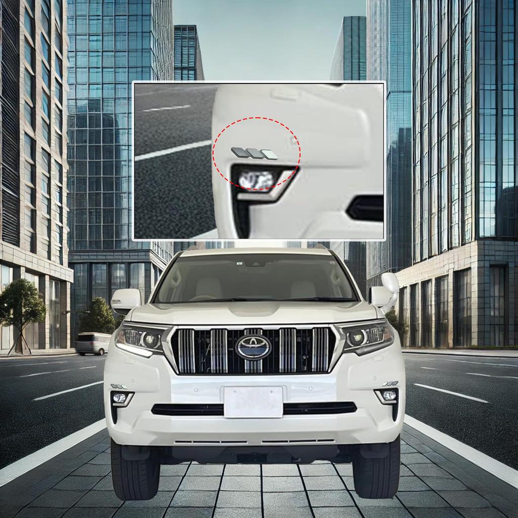 SUV Kühlergrill Badge Emblem Aufkleber Abziehbild Badge Emblem Dekoration Etikett Dreifarbig Kundenspezifisch US RAV4