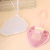 Cloud/Heart Shape Soap Mesh Pouch With Lanyard Fast Foaming Shower Travel Holder Net Bath Flower Scrubbing Bathroom Accessories