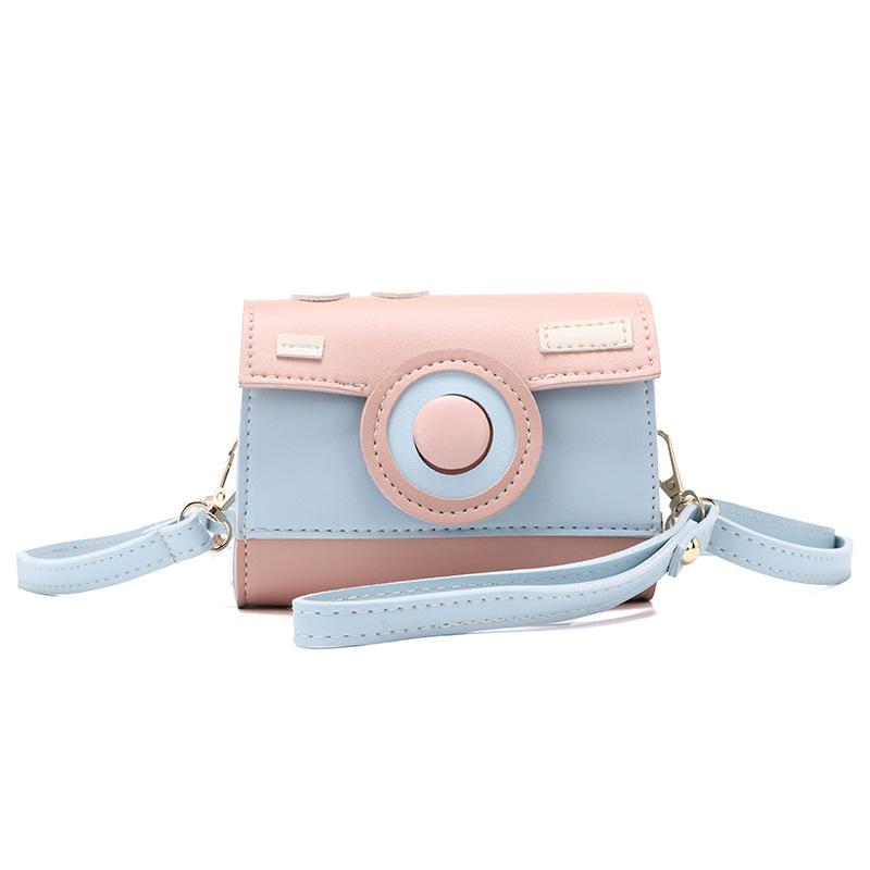 Color Matching Trend Sweet Japanese Small Square Bag Women Fresh Casual Dream Cute Camera Style Versatile Messenger Bag