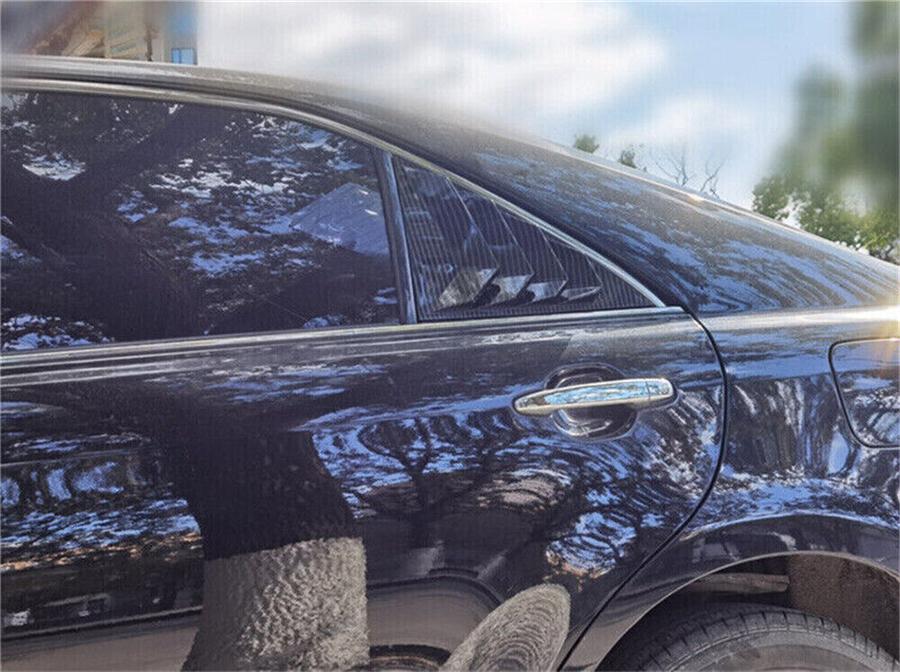 Camry 2007-2011 Louver Pair Carbon Fiber Texture
