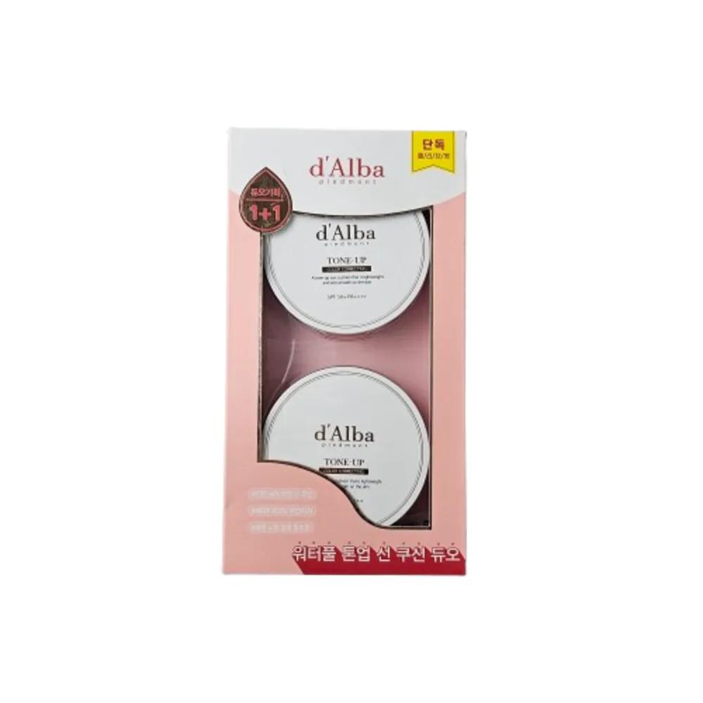 d Alba Tone-Up Sun Cushion 15g Double Set