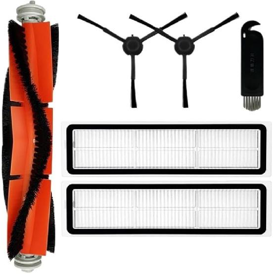 Compatible for Mova Haoxuan600 Z500 Robot Vacuum Cleaner Spare Parts Accessories ... Roller Main ... Side Brush ... Filter ... Mop Rag Cloth (Color :