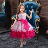 3-10 Years Kids Girls Puffy Gowns Dresses Sleeveless Embroidery Dress