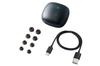 BK True Wireless Earbuds with Magnetic Up To 65 Hours Playback IP55 Water and Dust Multipoint Low Latency Fast and Qi Wireless Charging Support