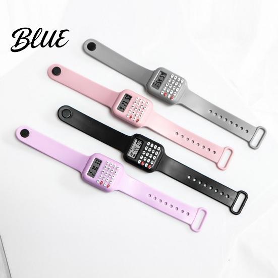 Präzise Zeit Elektronische Uhr Rechner Digitaler Bildschirm Display Schüler Armbanduhr