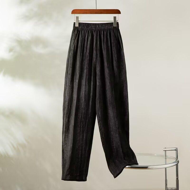 Women s Tie-dye Ice Silk Harem Pants - Versatile Summer Casuals 2026 M (80-100 lbs)