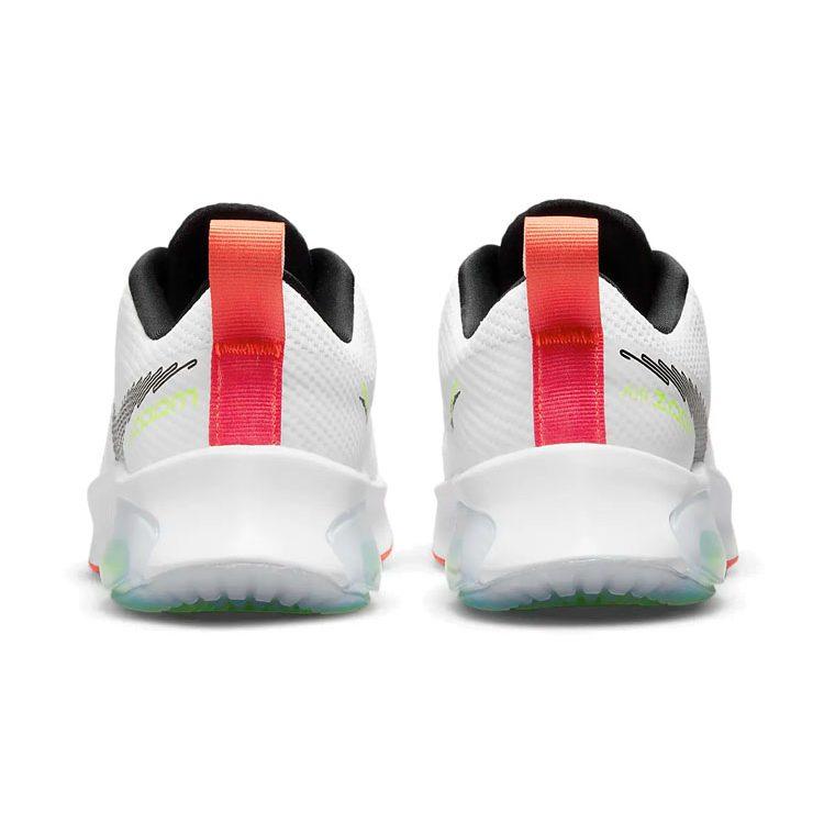 Nike Air Zoom Arcadia Slip Resistant Cushioning Abrasion Resistant Breathable Low top Running Shoes White Black Red CK0715-103