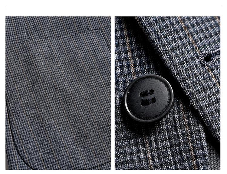 2026 Spring/Autumn Men's Stylish Single-Breasted Business Casual Slim Fit Suit Jacket
