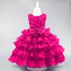 Popular European and American Flower Girl Tulle Cake Dress - Girls' Princess and First Birthday Dress