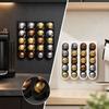 Wall Mounted Coffee Capsule Holder Cabinet Mounted Coffee Capsule Organizer  Kitchen Storage