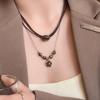 Tiger-eye Stone Necklace - Luxurious, Niche, Fashionable Design, Versatile, Collar Chain, Neck Chain