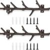 Heavy Duty Cast Iron Hook Cast Iron Coat Hanger Rustic Branch Hook  Home Decor