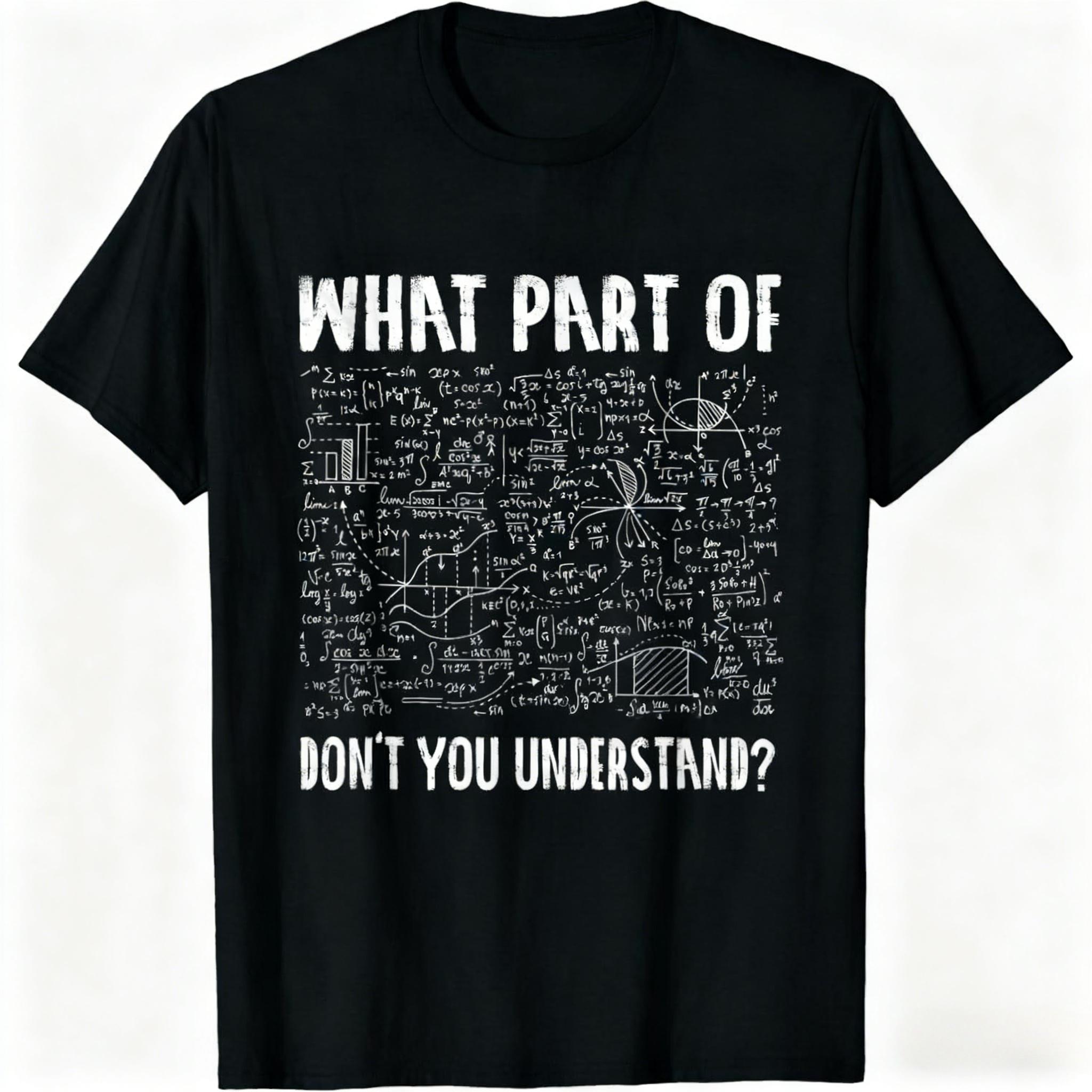 Математика Математика Университет Учитель Ироничная Шутка Футболка L