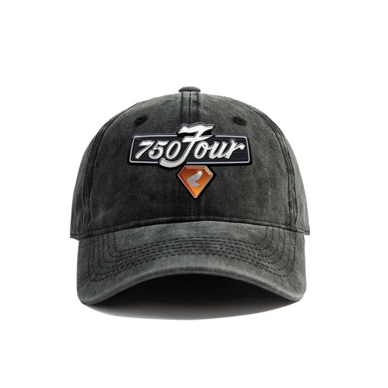 2026 CB750 Four Baseballové čepice Ošuntělé klobouky Dad Cap Muži Ženy Retro Venkovní Letní Nastavitelné čepice Ležérní Všestranné Ochrana proti slunci