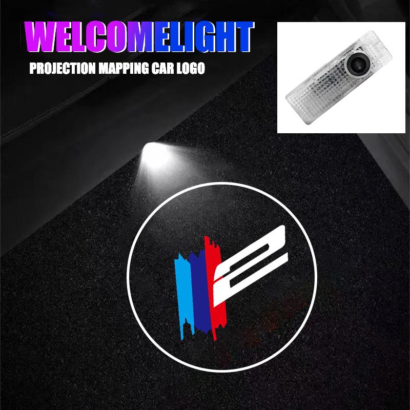 Car Projection Lamp Vehicle Doors Welcome Lights Decoration For BMW 2 3 4 5 6 series X1 X2 X3 X4 X5 X6 X7 F10 F20 F30 F40 F15 rvsh75