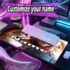 Custom Name Personalized Bride of Chucky Pattern Mousepad, Laptop PC Desk Mat, Decorative Desk Mat for Home Keyboard Pad Gift