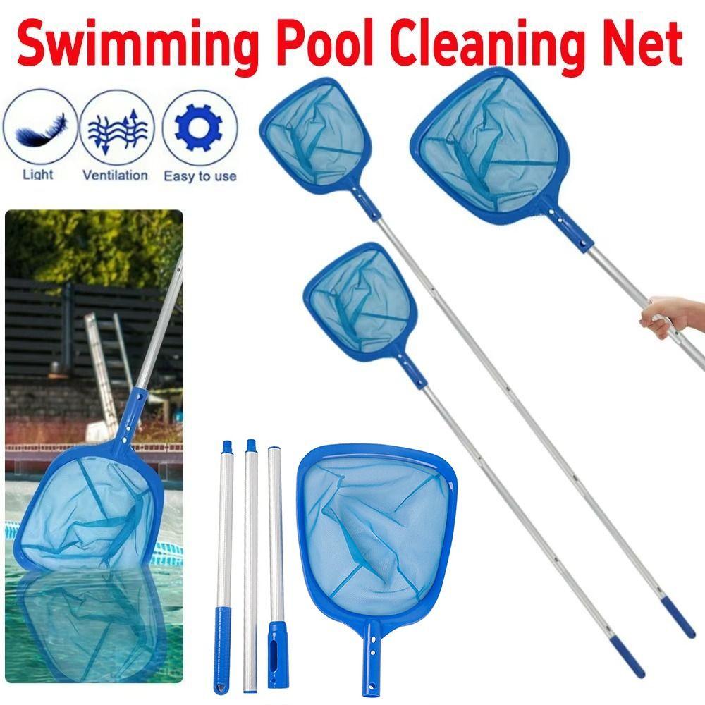 Detachable Design Debris Salvage Mesh Lightweight Telescopic Pond Net  Surface Cleaning