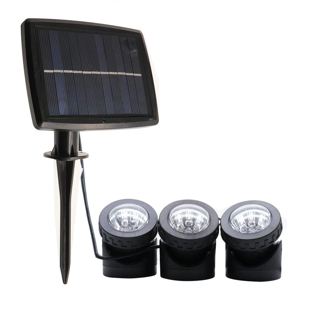 Outdoor Solar Garden & Pool Spotlight: Landscape Atmosphere Light for Courtyard & Underwater Ponds