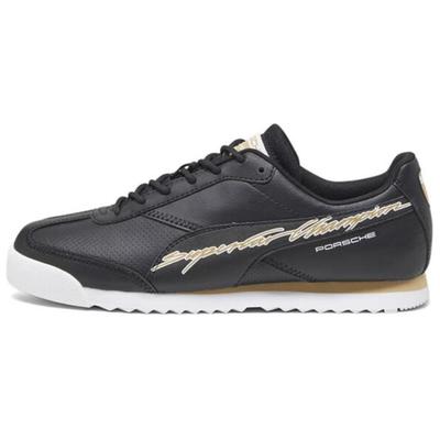 Sneakers Unisex Porsche Design Roma Nero Bianco Oro 307730-01