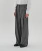 JUN BY JUN K Classic Strap Pants_Gray