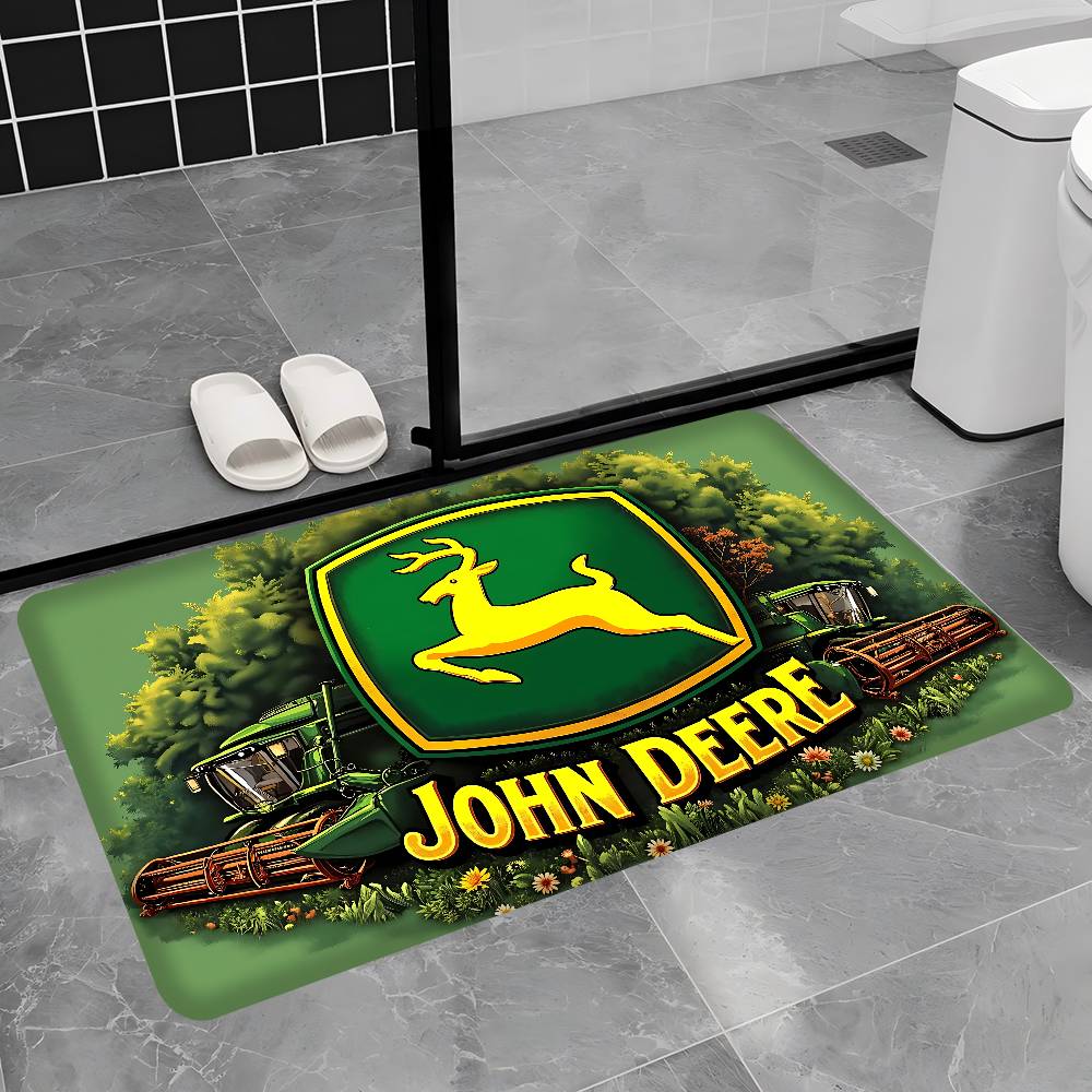 Klassiek Logo J-John D-Deere Keukenmat Kinderkamer Slaapkamer Decoratie Balkon Antislip Deurmat Woonkamer Alfombra