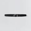 EZIO Long Braid Weaving Belt_Black