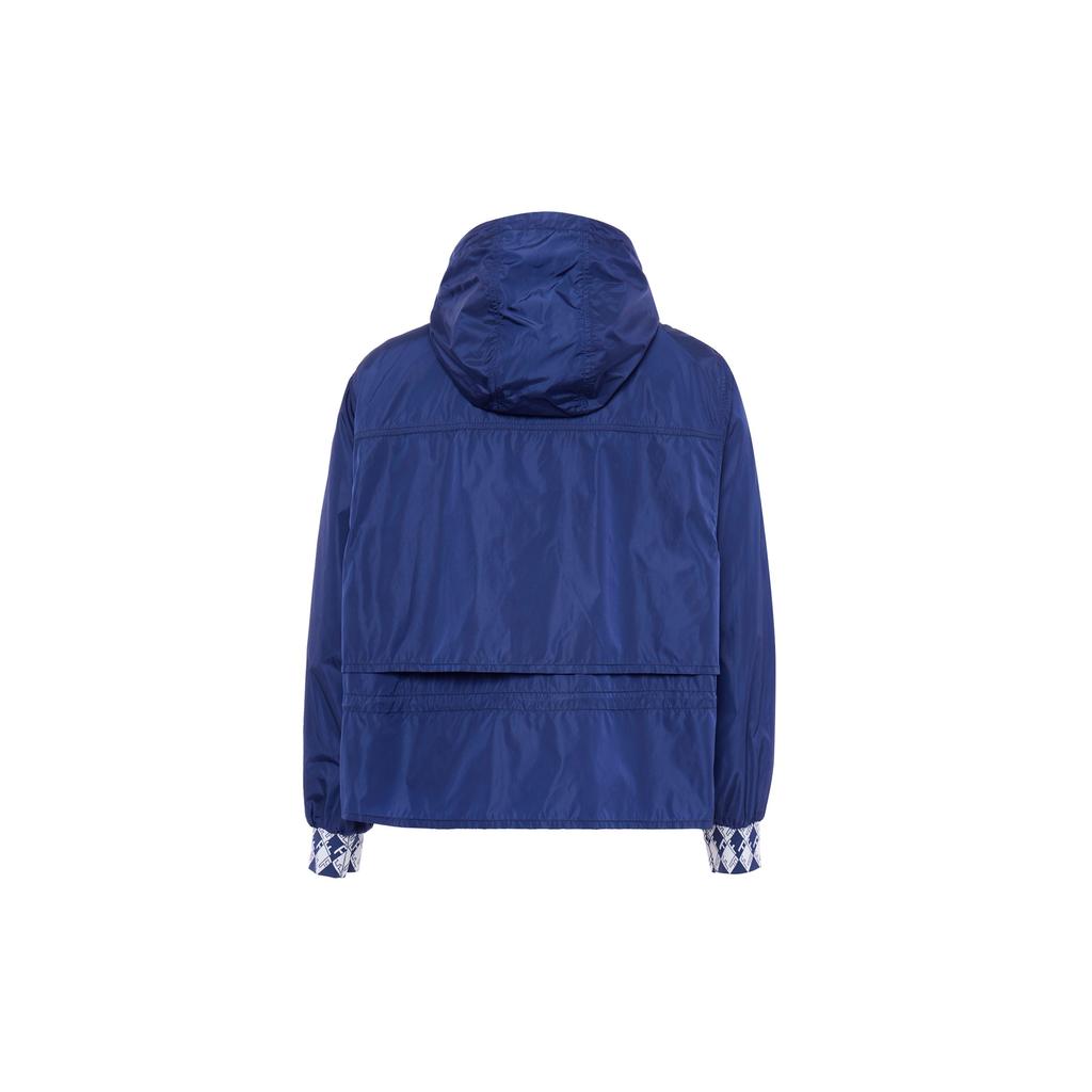 Fila Solid Color Zip-Up Hooded Long Sleeve Jacket Women Jackets Tahoe-Blue F11W334707F-DB