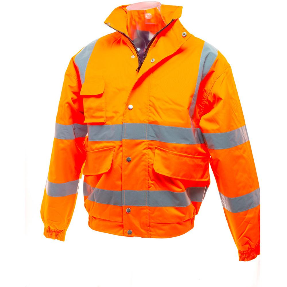 Yoko Mens Hi-Vis Bomber Jacket
