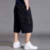 Herren Sommer Atmungsaktive Shorts Baumwolle Multi-Pocket Sport Shorts Große Größe Strandhose