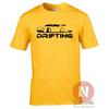 Drifting TShirt Jdm Jap Smoking Tyres Racing Track Day Birthday Drift Teeshirt